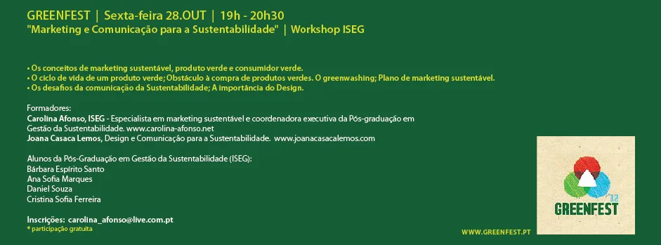 Greenfestival Estoril, Portugal