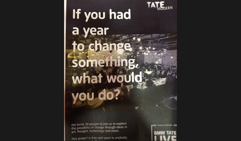 If you had a year to change something, what would you do?