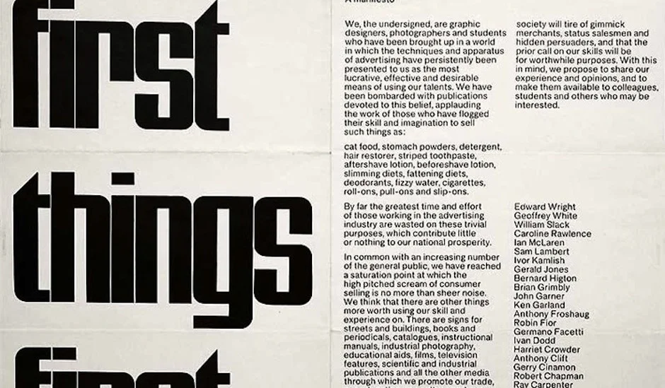 manifesto copy