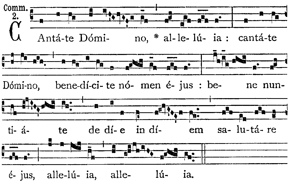 Cantate - Fifth Sunday of Easter - May 19, 2019
