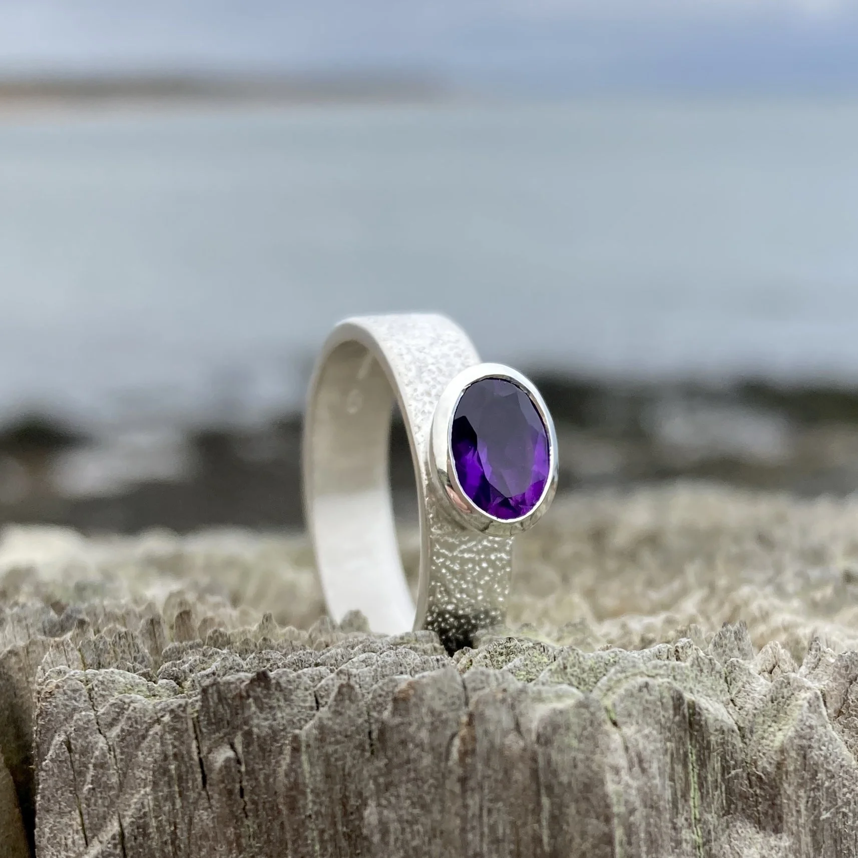 Purple Amethyst Oval Cove Ring Hannah Louise Lamb 2.JPG