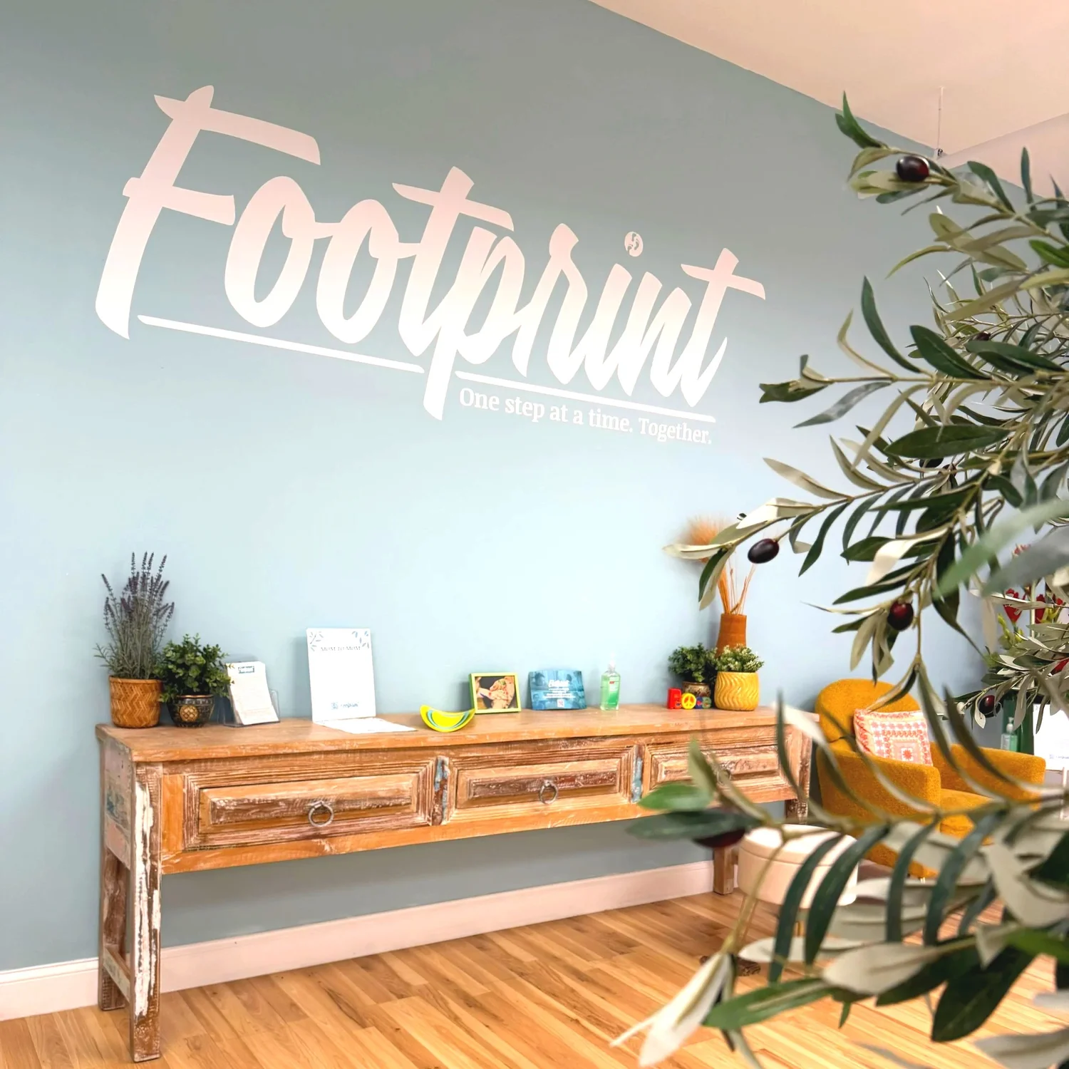 Footprint therapy office in Jersey City