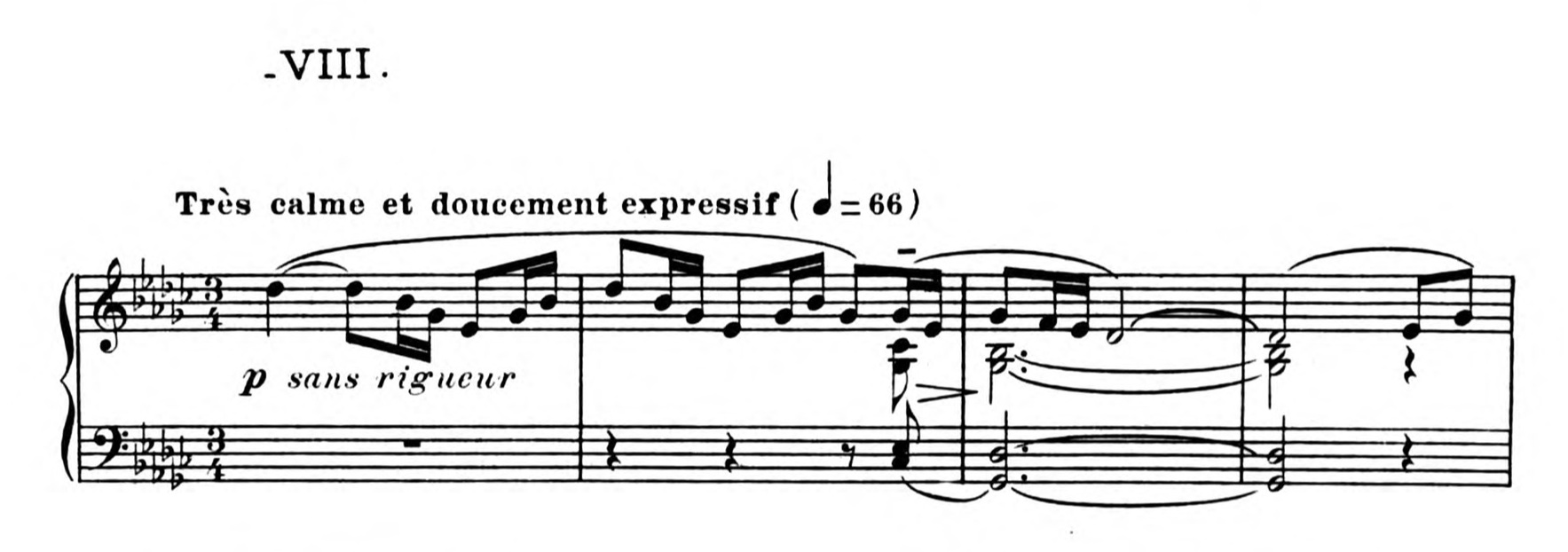 DEBUSSY — "...La fille aux cheveux de lin" from Préludes , première livre