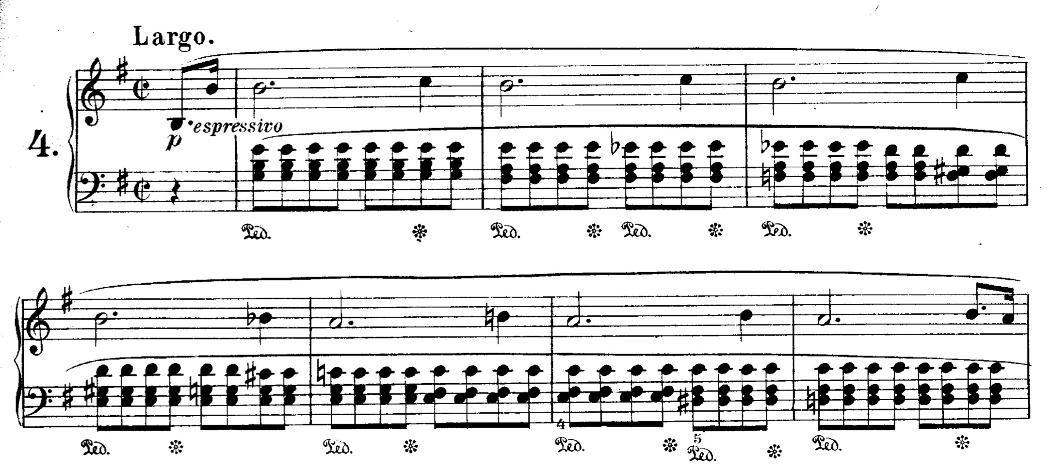 CHOPIN — Prélude no. 4 in E minor from Préludes , op. 28