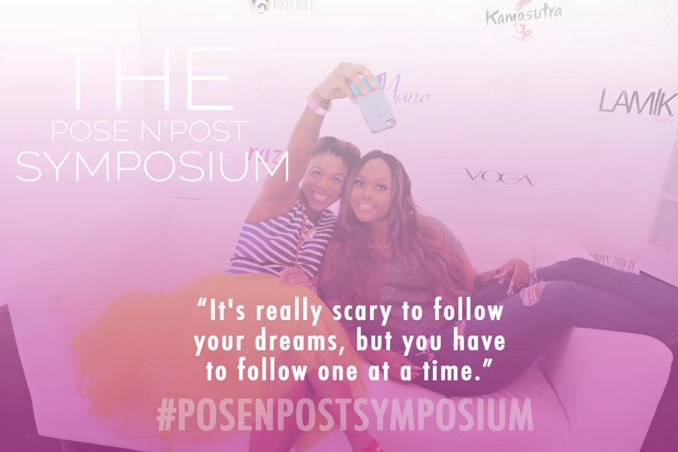 Media/Photographer for the Chrisette Michele, Pose N Post Symposium in ATL.