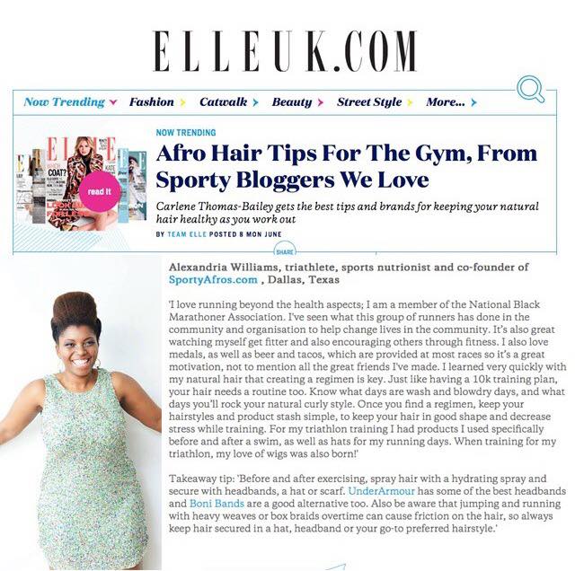 One of my images were featured on ElleUK.Com