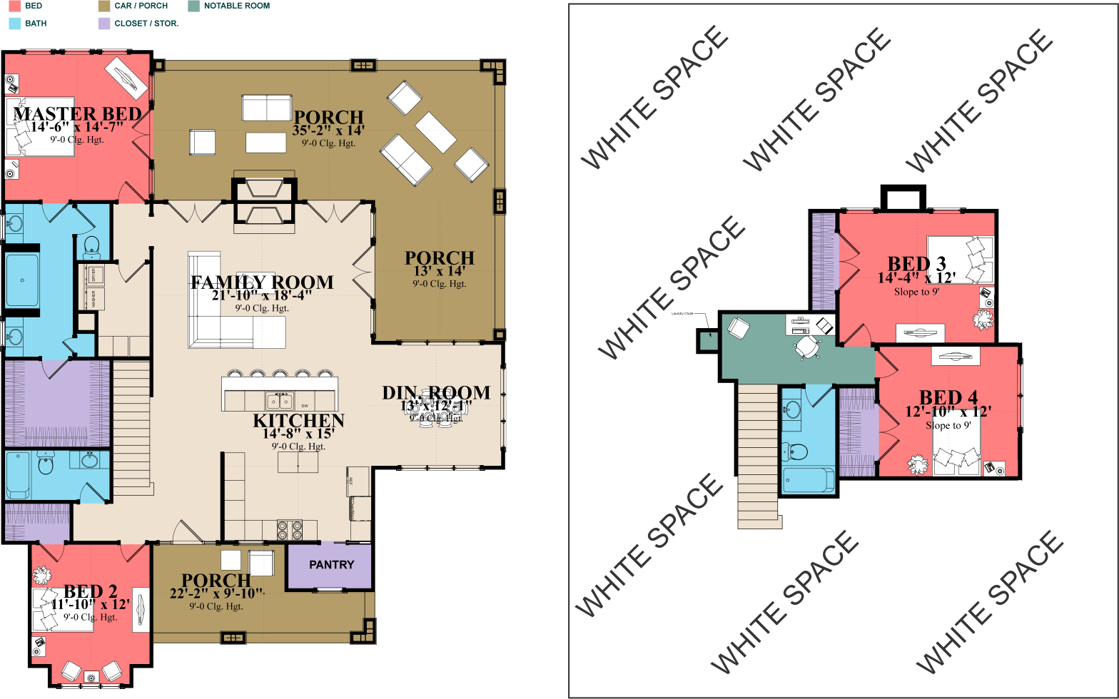 Cropping white space to match the first floor will force our system to make the images more alike in size.