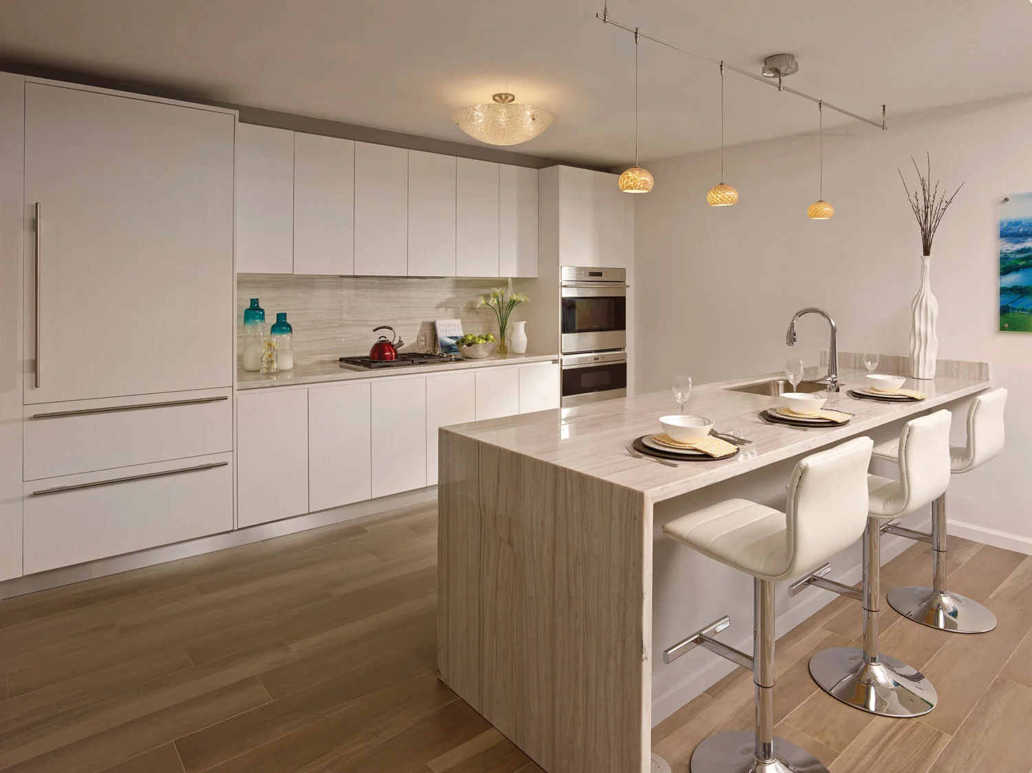 Riva Ft.Lauderdale Condo Kitchen