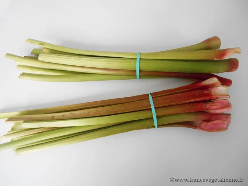 Compote de rhubarbe (végétalien, vegan) — France vegetalienne