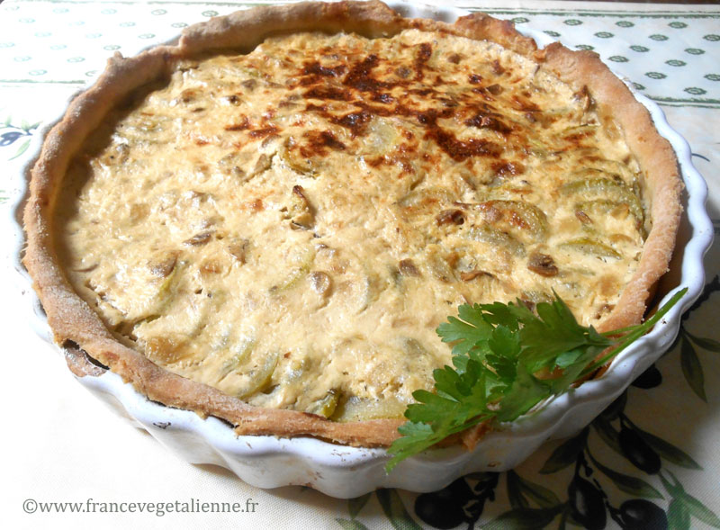 Tarte aux courgettes