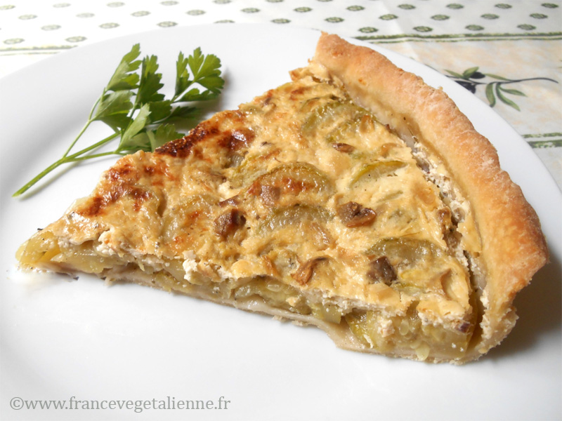 Tarte aux courgettes