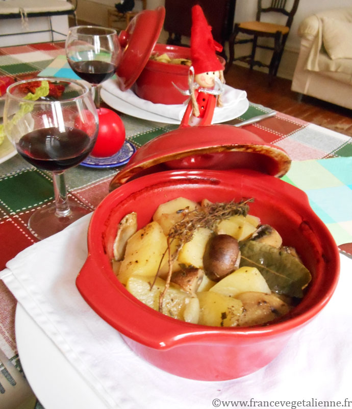 Poêlon ardéchois (vegan)