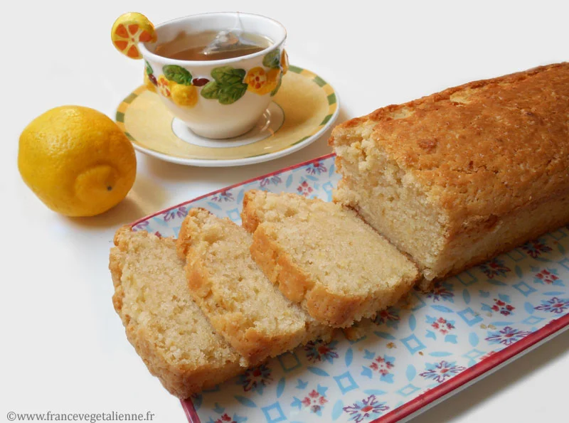 Cake Au Citron Vegetalien Vegan France Vegetalienne