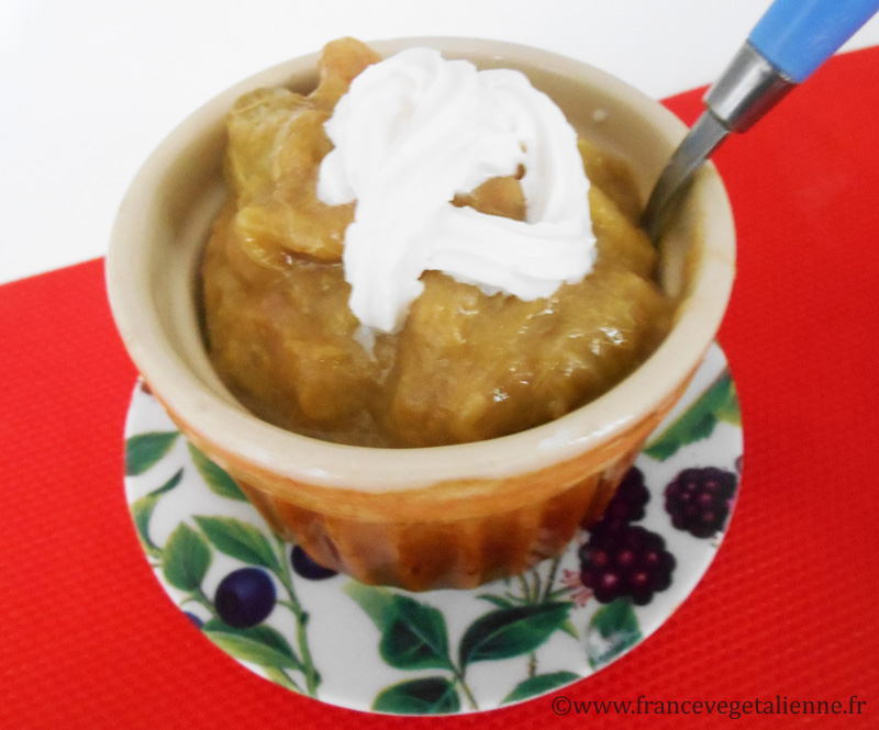 Compote de rhubarbe (vegan)
