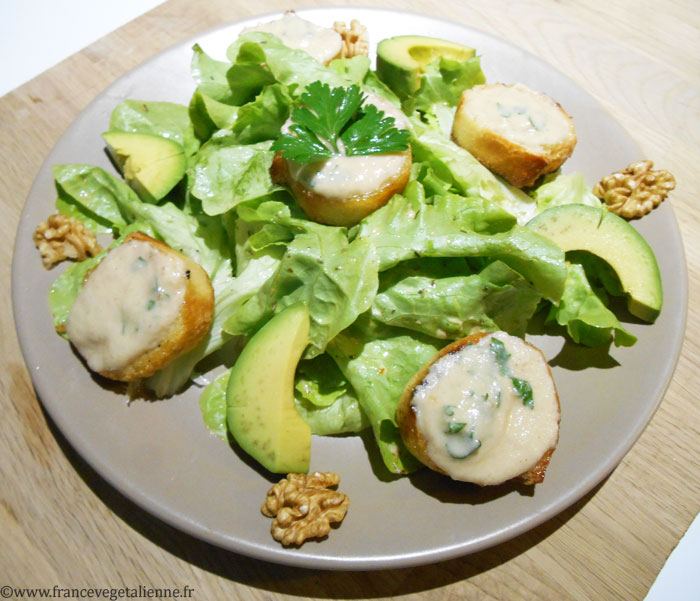 Croûtons à l'aillade