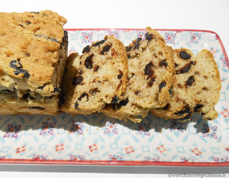 Cake aux olives (vegan)