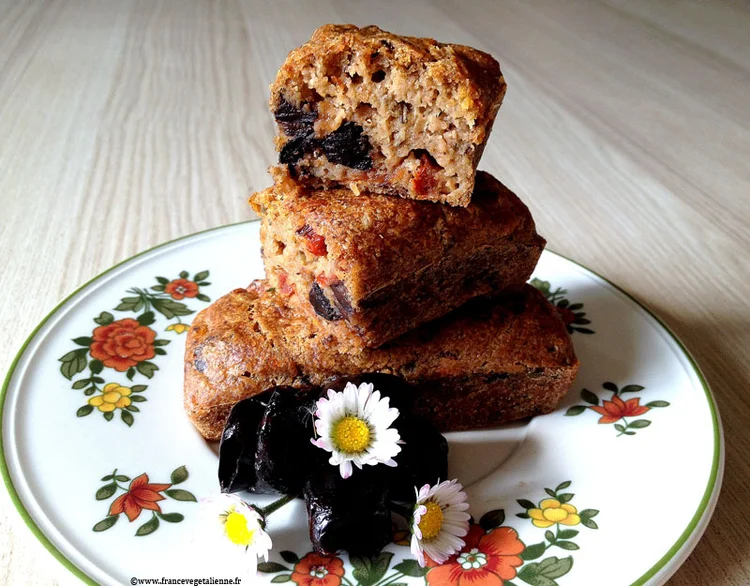 Cake aux olives en mode mini (végétalien, vegan, sans gluten) — France