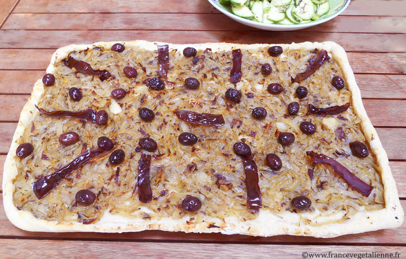 Pissaladière (recette végétalienne)