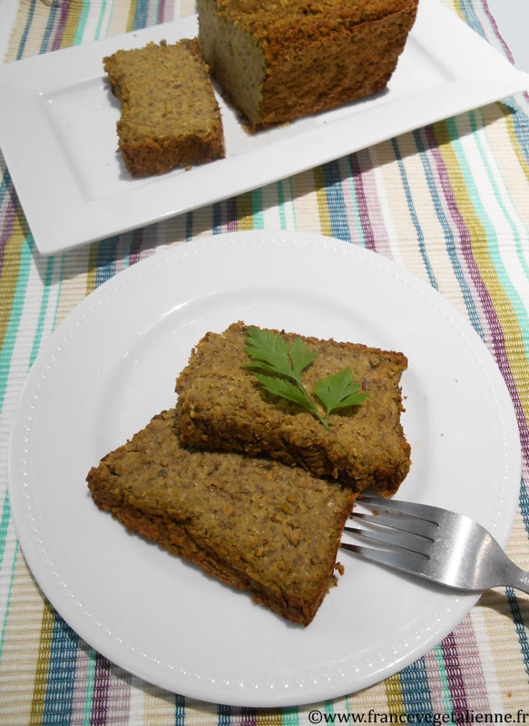 Terrine lentilles/carottes (sans oeuf)