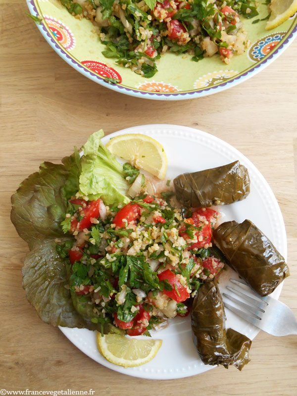 Taboulé libanais (recette végétalienne)