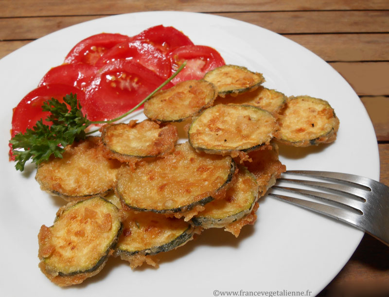 Beignet De Courgette Vegetalien Vegan France Vegetalienne