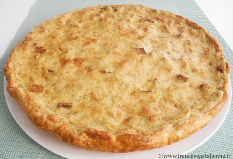 Quiche lorraine (végétalien, vegan)