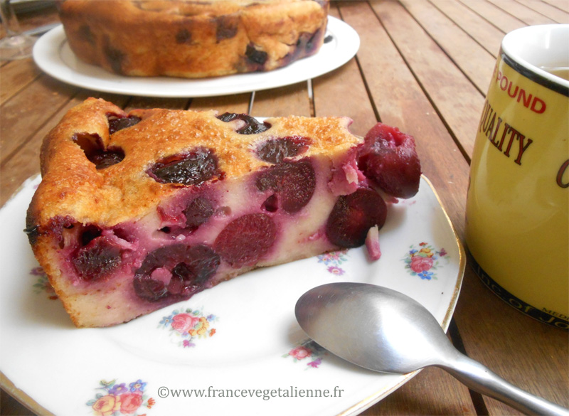 Tartouillat aux cerises (végétalien; vegan)