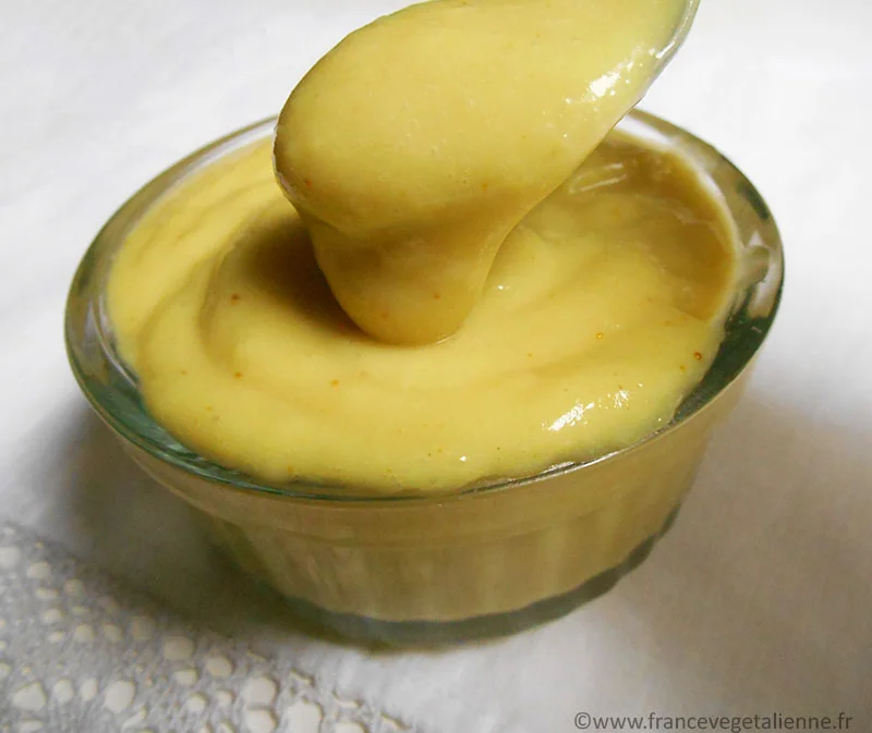 Crème pâtissière végane