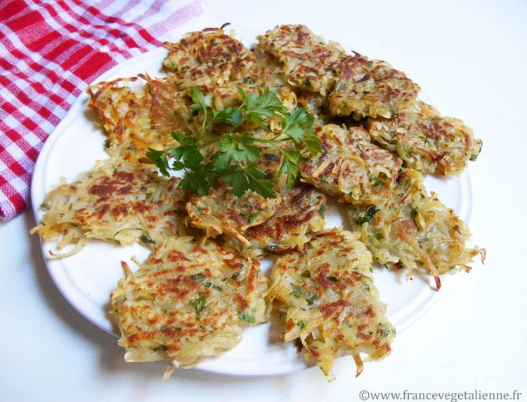 Paillasson lyonnais (végétalien, vegan)