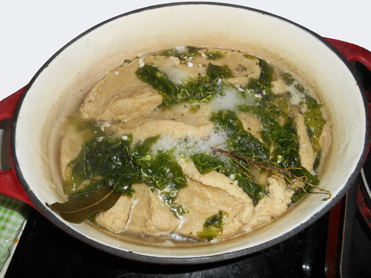 Lotte/seitan (végétalien, vegan)