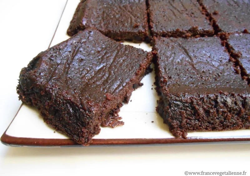 Fondant au chocolat (végétalien, vegan)