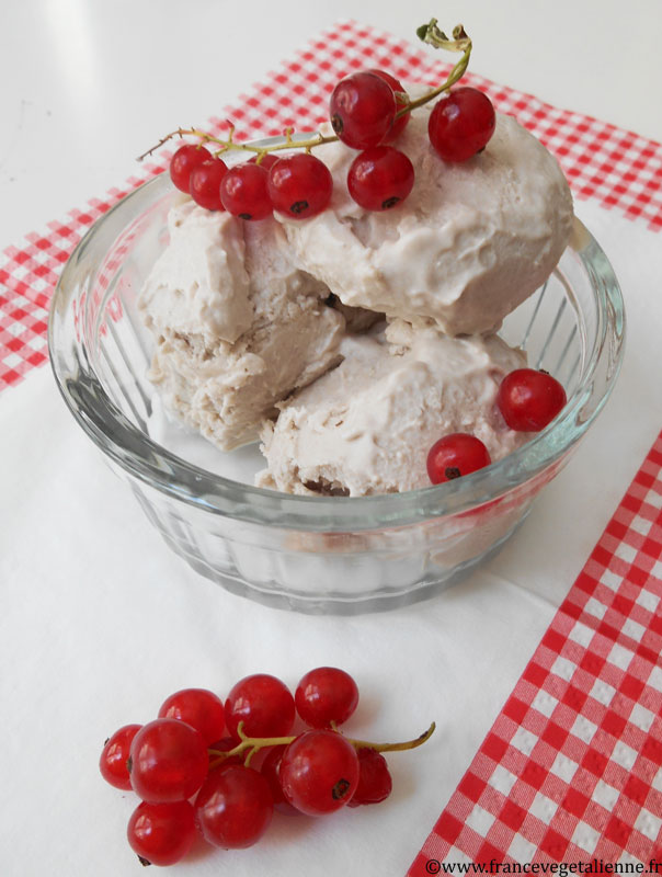 Glace au marron (végétalien, vegan)