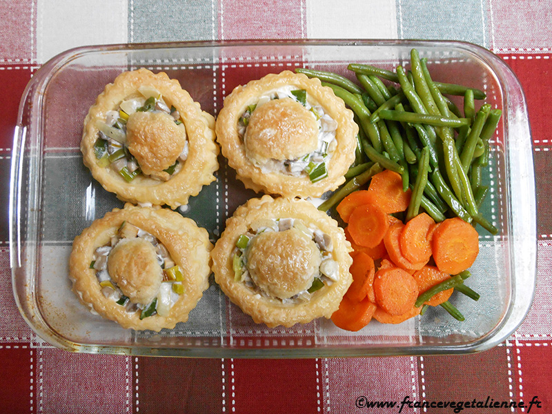 Bouchées à la reine (vegan)