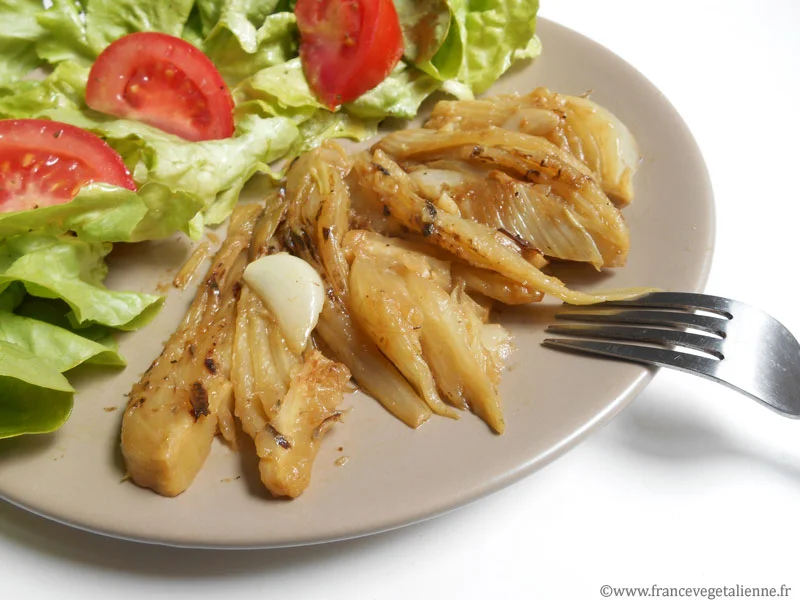 Fenouil braisé (végétalien, vegan)
