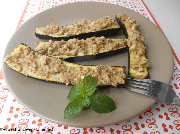 Courgettes façon orientale (végétalien, vegan)