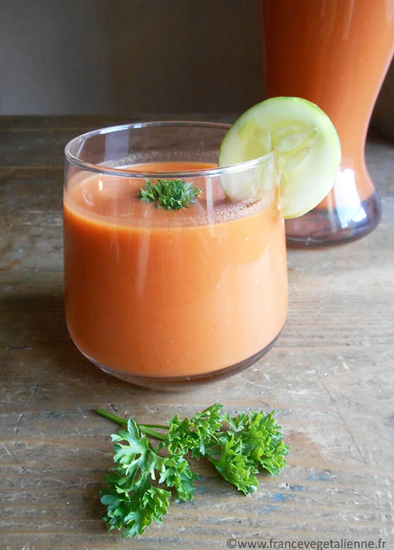 Gaspacho (végétalien, vegan)