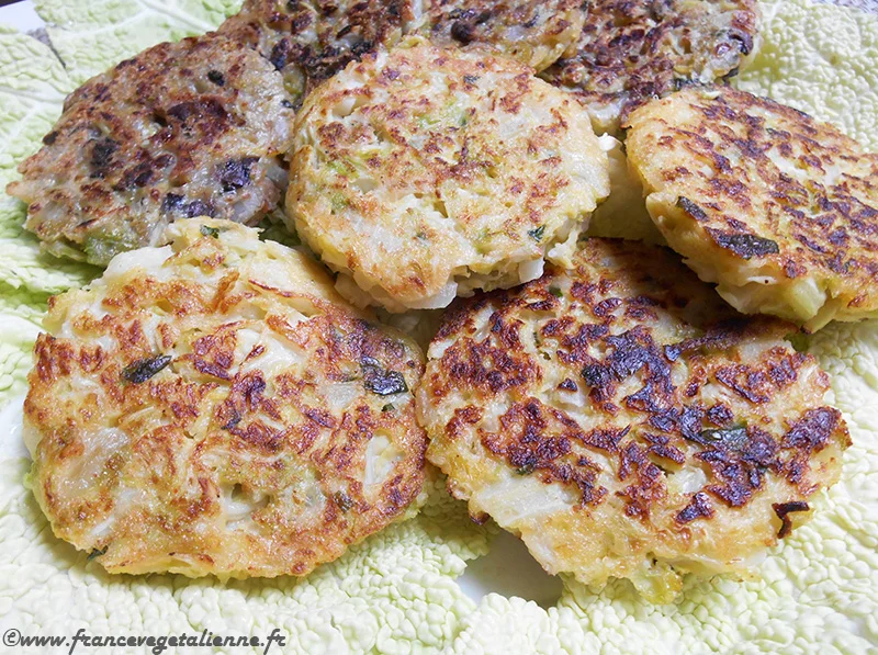 Galettes de chou (végétalien, vegan)