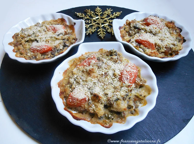 Coquille à la bretonne (recette végétarienne)