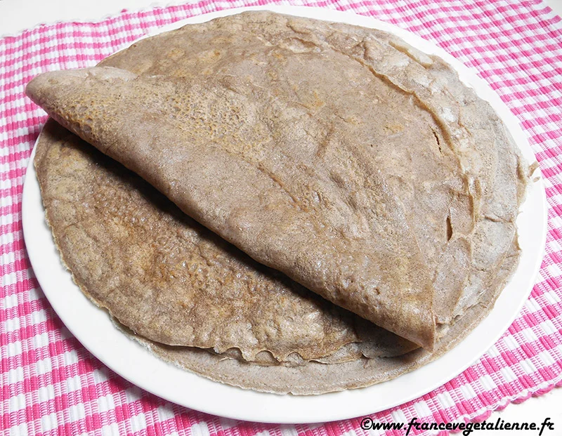 Galette de blé noir (végétalien, vegan) — France vegetalienne