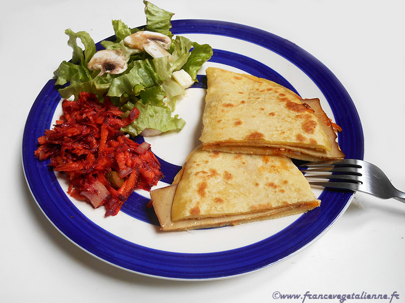 Taloa (galette de maïs; recette végétalienne)