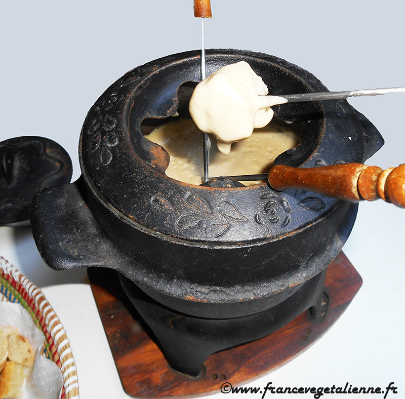 Fondue Savoyarde Vegetalien Vegan France Vegetalienne