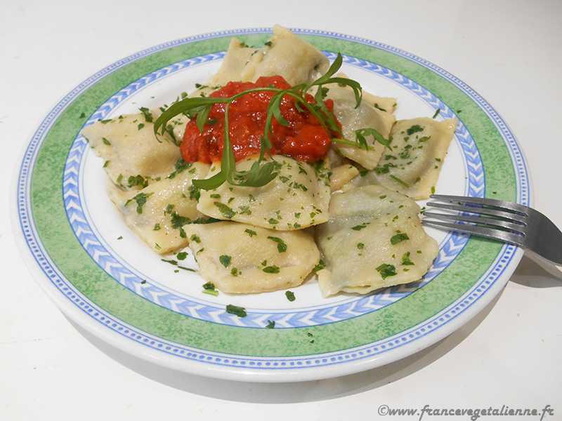 Raviolis niçois (vegan)