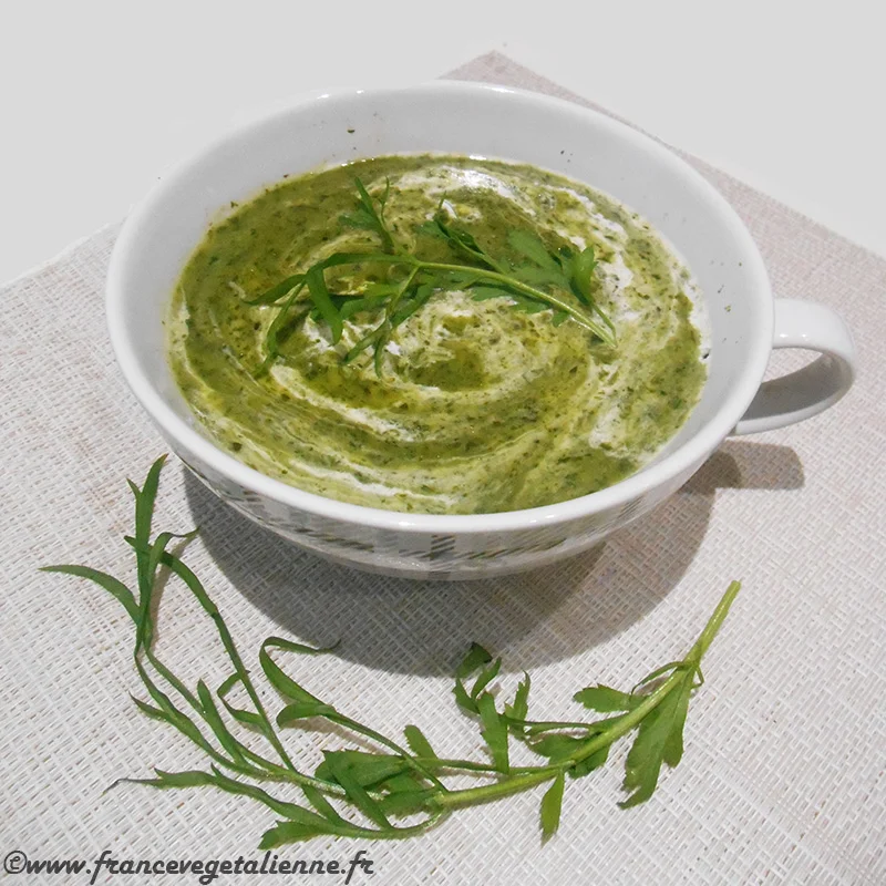 Soupe cressonnière (végétalien, vegan)