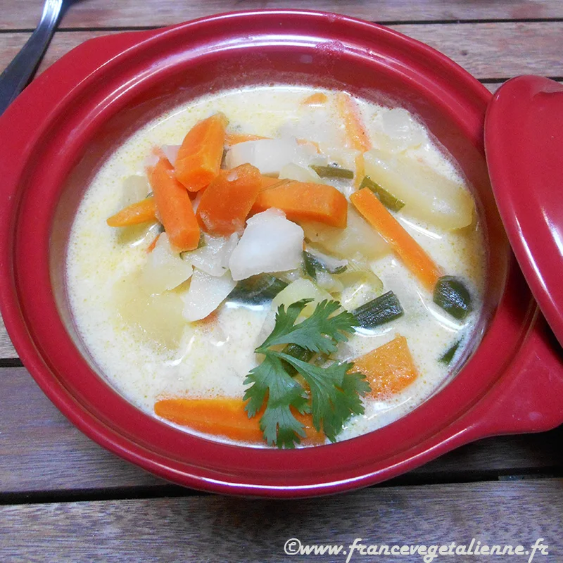 Waterzoi de légumes (végétalien, vegan)