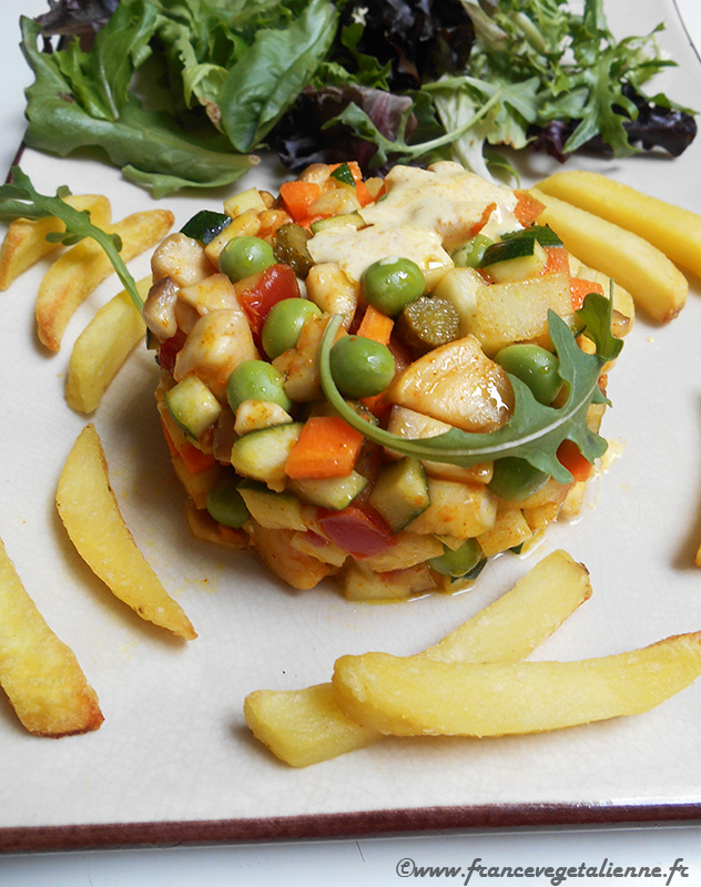 Tartare de légumes (sans avocat) 