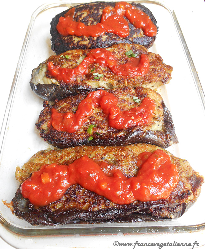 Aubergines à la bonifacienne (vegan)