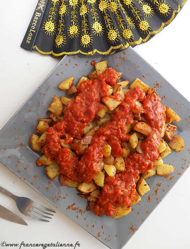 Patatas bravas (vegan)