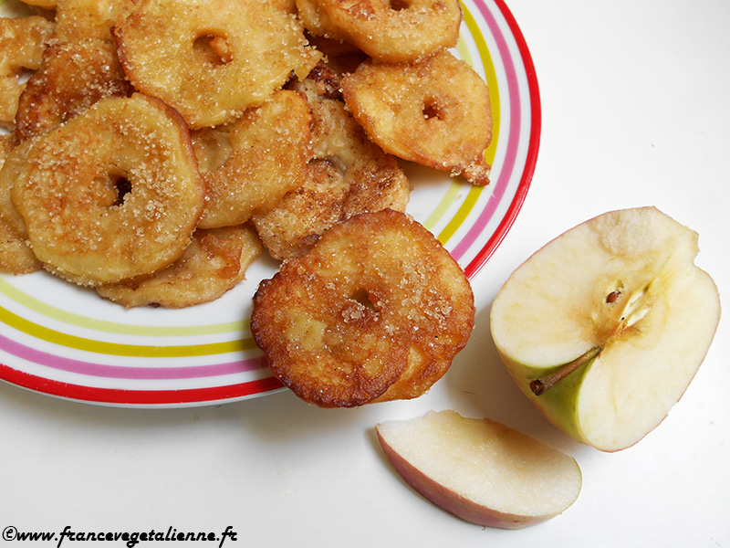 Beignets aux pommes