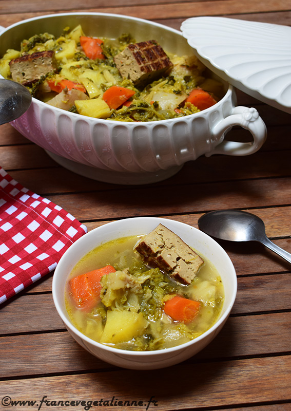 Soupe aux choux (végétalien, vegan) — France vegetalienne