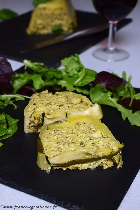 Terrine de courgette (végétalien, vegan) — France vegetalienne